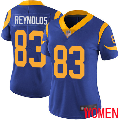 Los Angeles Rams Limited Royal Blue Women Josh Reynolds Alternate Jersey NFL Football #83 Vapor Untouchable